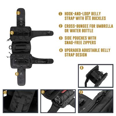 Show full view: OneTigris Mammoth Dog Pack, Black, Large slide 8 of 11