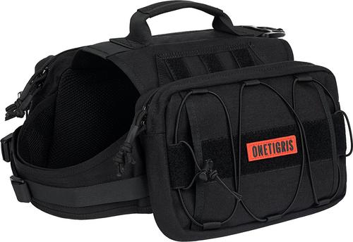 Show full view: OneTigris Mammoth Dog Pack, Black, Medium slide 3 of 8