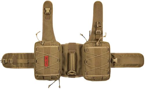 Show full view: OneTigris Mammoth Dog Pack, Coyote Brown, Large slide 4 of 10