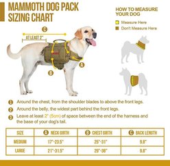 OneTigris Mammoth Dog Pack, Coyote Brown, Medium slide 2 of 9