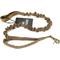 Show in main carousel: OneTigris Training Nylon Bungee Dog Leash, Tan, 3.875-ft long, 1-in wide slide 4 of 12