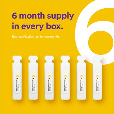 Show full view: Onguard Plus Flea & Tick Spot Treatment for Dogs, 23-44 lbs, 6 Doses (6-mos. supply) slide 4 of 10