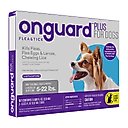 Onguard Plus Flea & Tick Spot Treatment for Dogs, 5-22 lbs, 3 Doses (3-mos. supply)