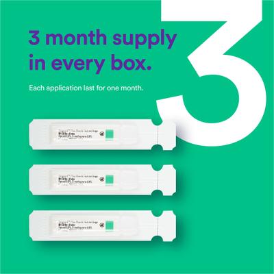 Show full view: Onguard Plus Flea & Tick Spot Treatment for Dogs, 89-132 lbs, 3 Doses (3-mos. supply) slide 5 of 11