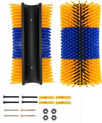ONIZOOMI Livestock Farm Animal Back Scratching Brush, Large, 2 count