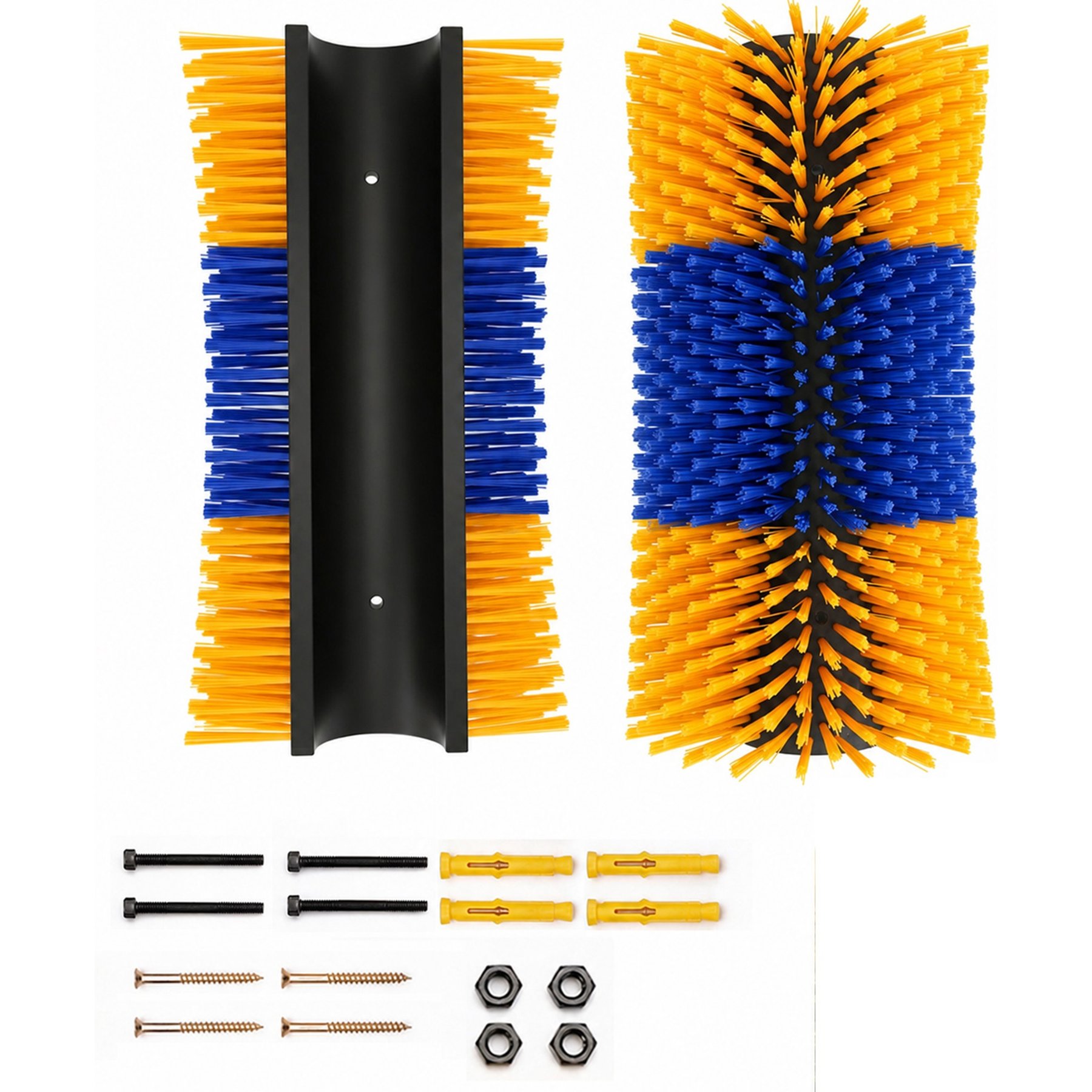 ONIZOOMI Livestock Farm Animal Back Scratching Brush, Large, 2 count
