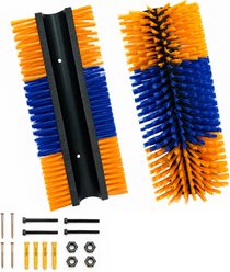 ONIZOOMI Livestock Farm Animal Scratching Brush, Medium, 2 count