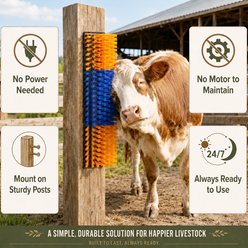 ONIZOOMI Livestock Farm Animal Scratching Brush, Medium, 2 count slide 2 of 8