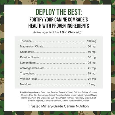 Show full view: Operation Good Boy Beef Flavored Calming Supplement for Dogs, 90 count slide 4 of 9