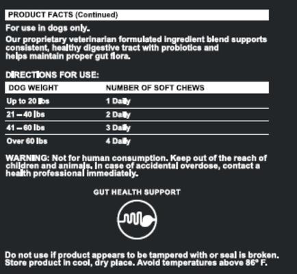 Show full view: Operation Good Boy Beef Flavored Gut Health Supplement for Dogs, 90 count slide 9 of 10