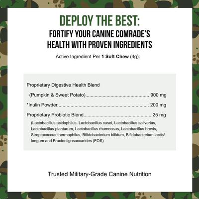 Show full view: Operation Good Boy Beef Flavored Gut Health Supplement for Dogs, 90 count slide 4 of 10