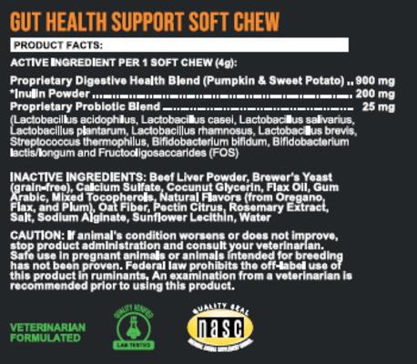 Show full view: Operation Good Boy Beef Flavored Gut Health Supplement for Dogs, 90 count slide 8 of 10
