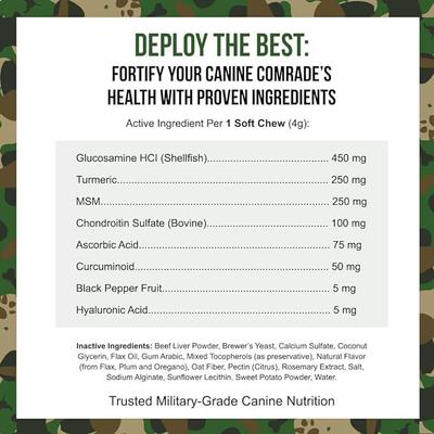 Show full view: Operation Good Boy Beef Flavored Hip & Joint Supplement for Dogs, 90 count slide 4 of 11