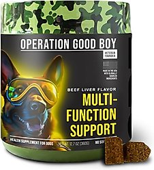Operation Good Boy Beef Flavored Multi-Functional Supplement for Dogs, 90 count