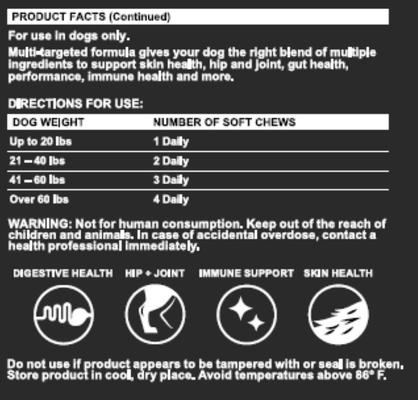 Show full view: Operation Good Boy Beef Flavored Multi-Functional Supplement for Dogs, 90 count slide 9 of 11