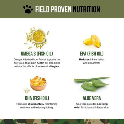 Show full view: Operation Good Boy Peanut Butter Flavored Skin Health & Allergy Supplement for Dogs, 90 count slide 5 of 10