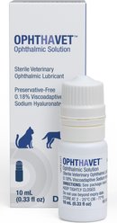 OphtHAvet Ophthalmic Solution Eye Lubricant for Dogs & Cats, 10-mL bottle