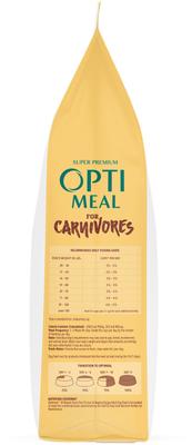 Show full view: Optimeal Grain-Free Chicken & Veggies Recipe All Breed Dry Dog Food, 8.8-lb bag slide 5 of 7