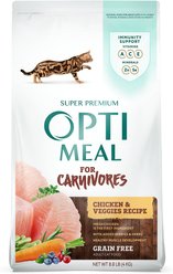 Optimeal Grain-Free Chicken & Veggies Recipe Dry Cat Food, 8.8-lb bag
