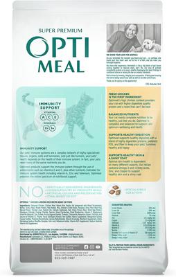 Show full view: Optimeal Nutrient Balance Chicken & Brown Rice Recipe Dry Cat Food, 8.8-lb bag slide 3 of 6