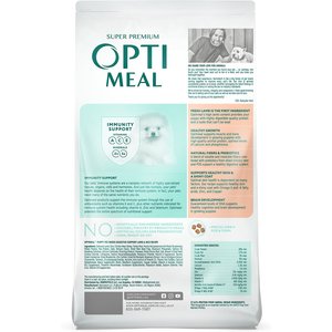 Optimeal Puppy Skin & Digestive Support Lamb & Rice Recipe Toy Breed Dry Dog Food, 8.8-lb bag