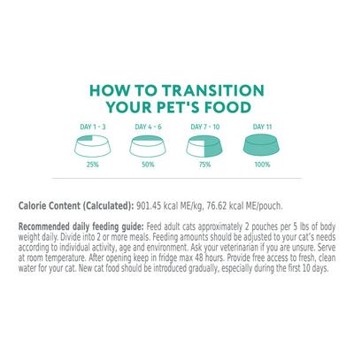 Show full view: Optimeal Tender Morsels with Lamb & Veggies in Aspic Adult Wet Cat Food, 3-oz pouch, 12 count slide 5 of 7