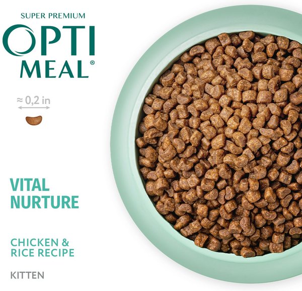 Optimeal Vital Nurture Kitten Chicken & Rice Recipe Dry Cat Food