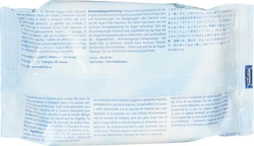 Show full view: Optixcare Cleaner, 3.38-oz bottle + Dog & Cat Eye Cleaning Wipes, 50 count slide 7 of 10