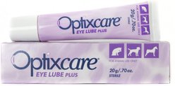 Optixcare Eye Lube Plus Lubricating Gel, 0.70-oz tube + Dog & Cat Eye Cleaning Wipes, 50 count slide 2 of 9