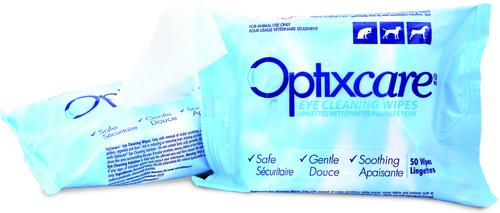 Show full view: Optixcare Eye Lube Plus Lubricating Gel, 0.70-oz tube + Dog & Cat Eye Cleaning Wipes, 50 count slide 9 of 10