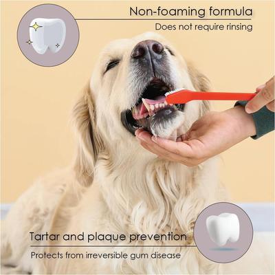 Show full view: Ora-Clens Advanced Enzymatic Peanut Butter Flavor Dog Toothpaste, 5-fl oz tube slide 4 of 10