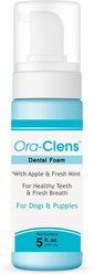 Ora-Clens Apple & Fresh Mint Dog Dental Foam, 5-oz bottle