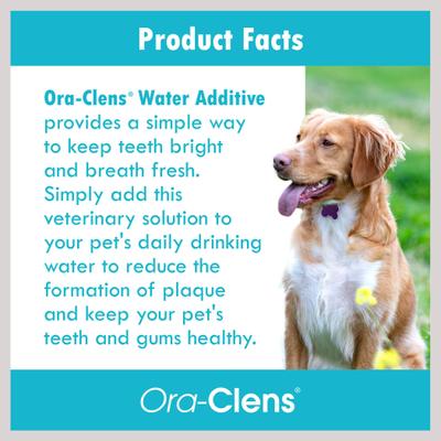 Show full view: Ora-Clens Dog & Cat Dental Water Additive, 16-fl oz bottle slide 7 of 11