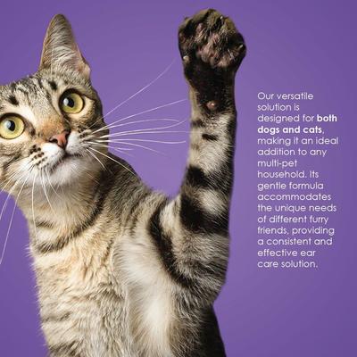 Show full view: Ora-Clens Otiderm Advanced Dog & Cat Ear Cleaner, 16-fl oz bottle slide 6 of 7