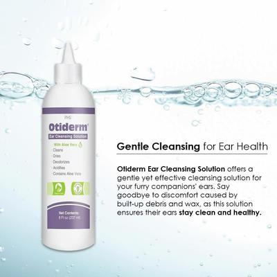 Show full view: Ora-Clens Otiderm Dog & Cat Ear Cleaner, 8-fl oz bottle slide 7 of 11
