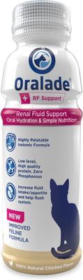 Show full view: Oralade RF Support Chicken Flavored Liquid Urinary Supplement for Cats, 330-ml bottle slide 1 of 7