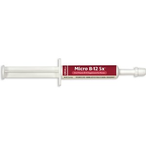 Oralx Micro B-12 5x Nervous System Support Gel Horse Supplement, 1.2-fl oz syringe