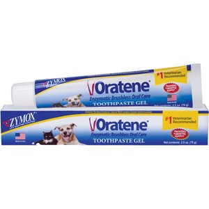 Oratene Brushless Oral Care Dog & Cat Dental Gel, 2.5-oz tube