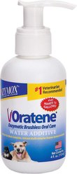 Oratene Enzymatic Brushless Oral Care Dog & Cat Dental Water Additive, 4-fl oz bottle