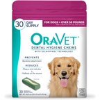 OraVet Hygiene Dental Chews for Large & Giant Dogs, over 50-lbs, 30 count