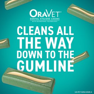 OraVet Hygiene Dental Chews for Small Dogs, 10-24 lbs., 30 count