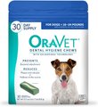 OraVet Hygiene Dental Chews for Small Dogs, 10-24 lbs., 30 count