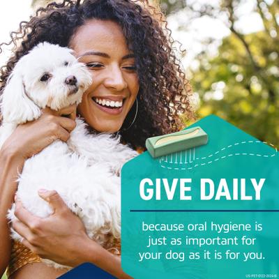 Show full view: OraVet Hygiene Dental Chews for X-Small Dogs, Up to 10-lbs., 30 count slide 4 of 11