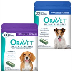 OraVet Hygiene for Small Dogs + Dental Chews for Medium Dogs