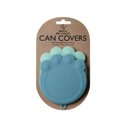 Speckle & Spot by Ore' Originals Pet Can Cover, Blue, 2 pack, 4-in wide