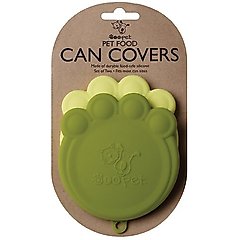Speckle & Spot by Ore' Originals Pet Can Cover, Green, 2-pack, 4-in wide