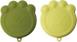 Speckle & Spot by Ore' Originals Pet Can Cover, Green, 2-pack, 4-in wide slide 2 of 3