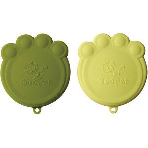 Speckle & Spot by Ore' Originals Pet Can Cover, Green, 2-pack, 4-in wide