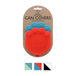Speckle & Spot by Ore' Originals Pet Can Cover, Red/Blue, 2 count