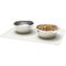 Show in main carousel: Speckle & Spot by Ore' Originals Pet Silicone Dog & Cat Placemat, Light Grey slide 5 of 7